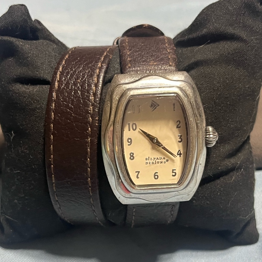 Silpada wrap band watch